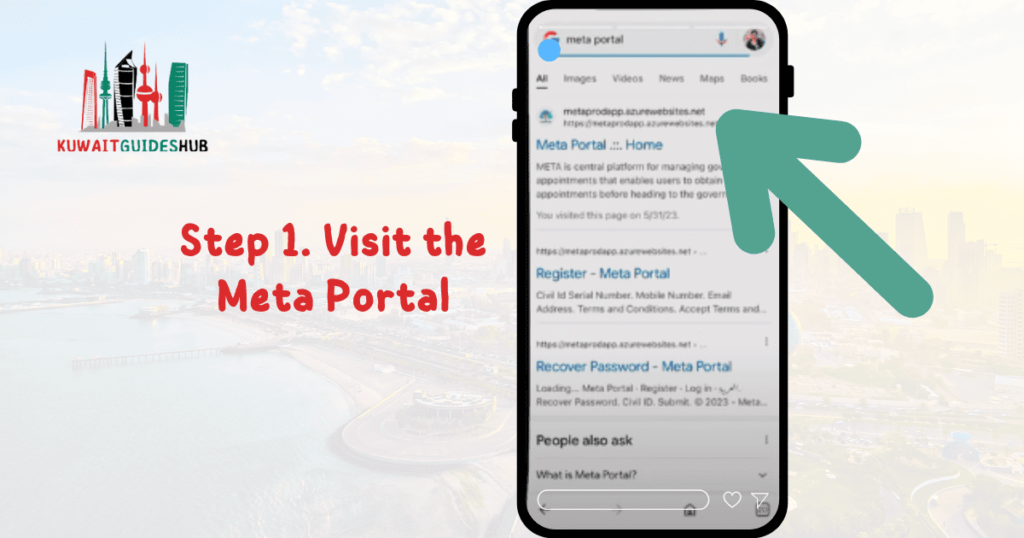 How to Login to Meta Portal Kuwait Step 1. Visit the Meta Portal Kuwait Website