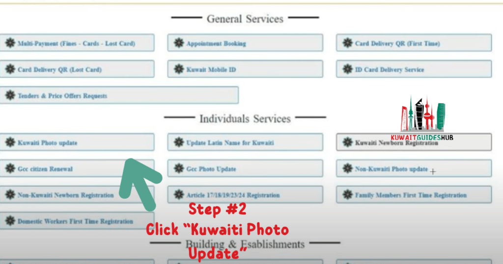 Kuwait Civil ID Photo Update Online paci: A Complete Guide (2025) Click “Kuwaiti Photo Update”