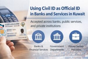 Using Civil ID as Official ID in Banks and Services in Kuwait